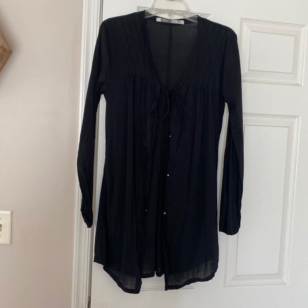 Black Athleta Bathing Suit Cover-Up